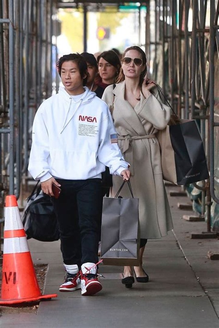 Angelina Jolie Goes Shopping With Son Pax, 15, After Settling Custody Agreement With Brad Pitt