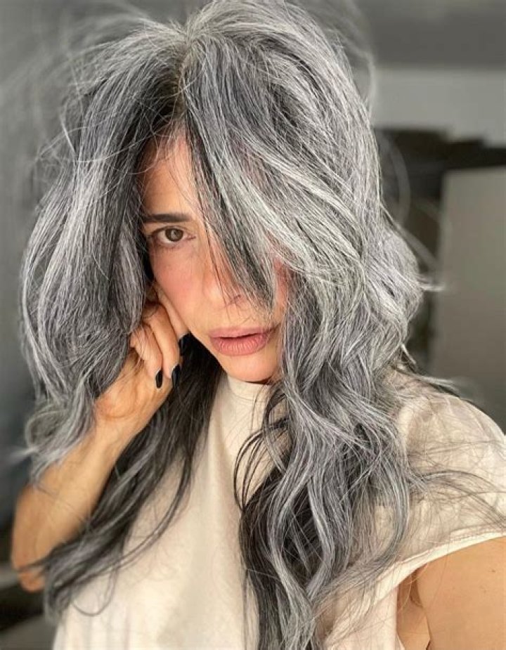 Bella Hadid Shows Off Wild Gray Hair Makeover On TikTok — Watch