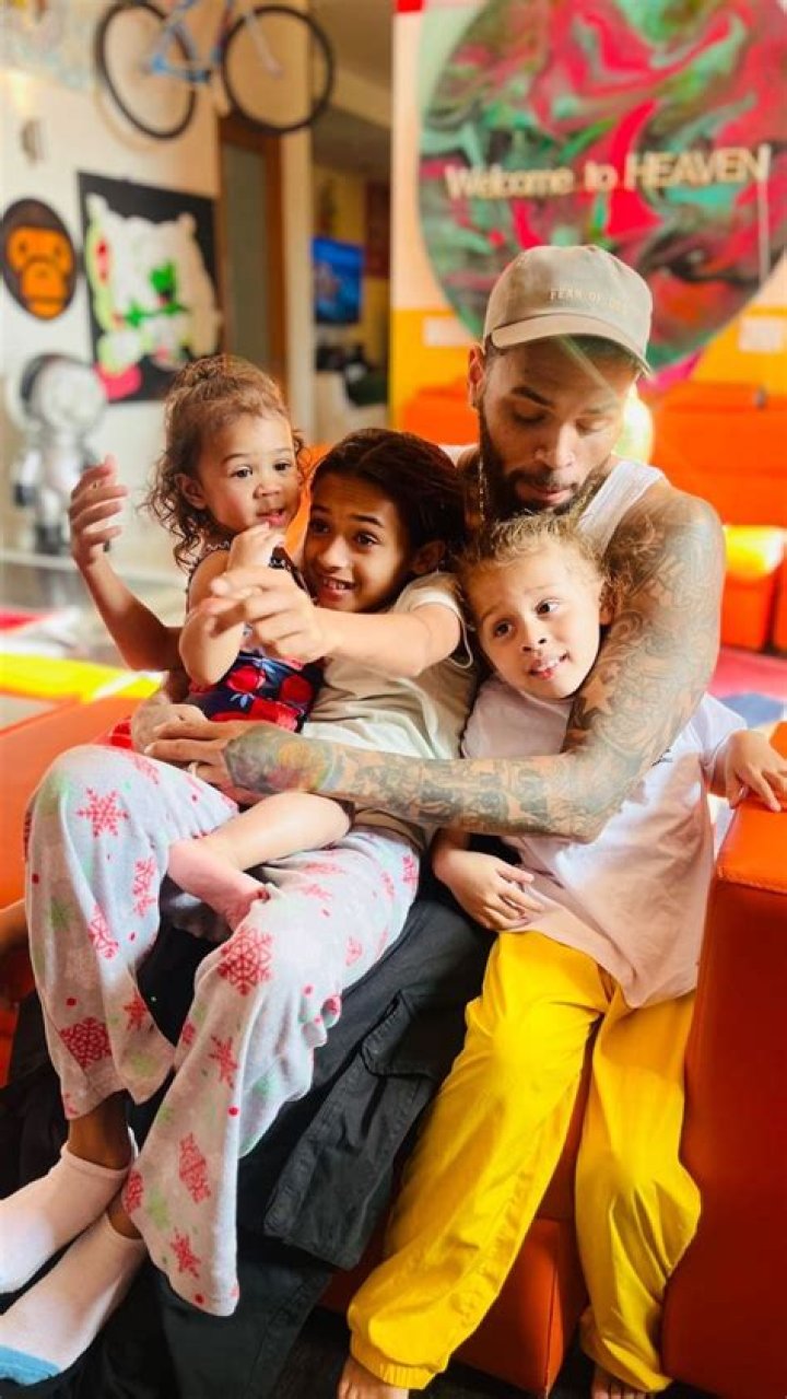 Chris Brown’s Son Aeko, 1, Twins With Ammika Harris In Mommy & Me Holiday PJs — Pics