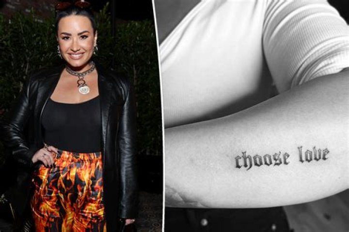 Demi Lovato Debuts ‘Choose Love’ Tattoo To Support Ukraine – Hollywood Life