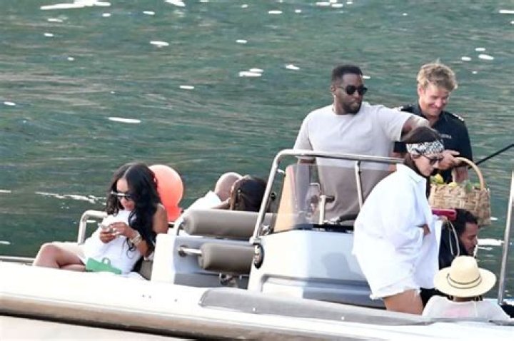 Diddy & New Love Joe Chavis Get Cozy On Yacht In Italy — Pics – Hollywood Life