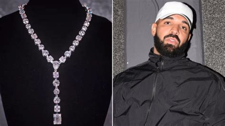 Drake Reveals Diamond Necklace Made From 42 Engagement Rings – Hollywood Life