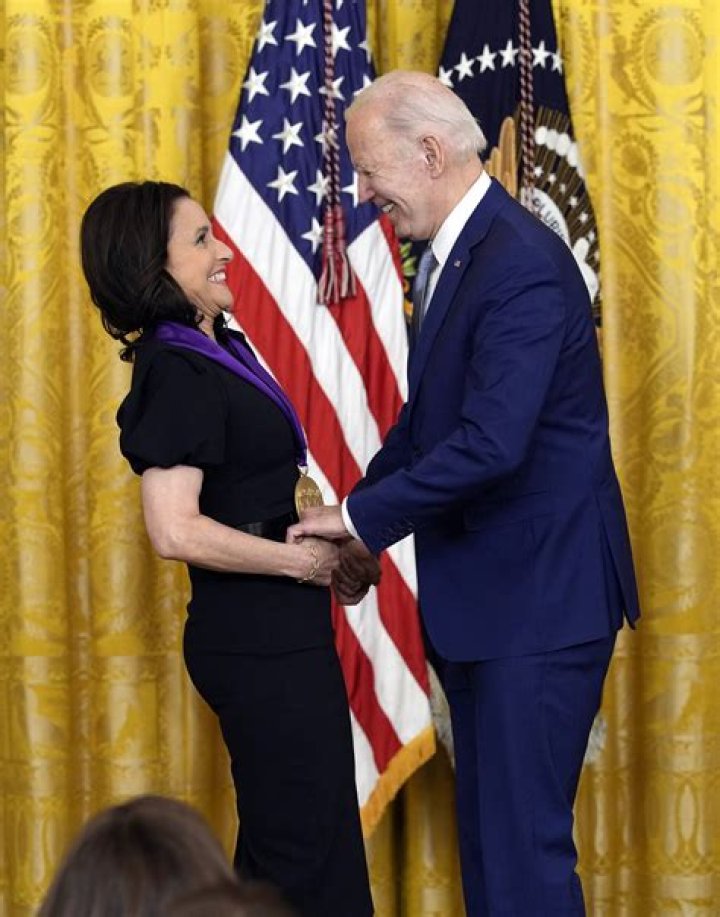 Joe Biden Honors Julia Louis-Dreyfus, Bruce Springsteen & More At National Medals Of Arts Event