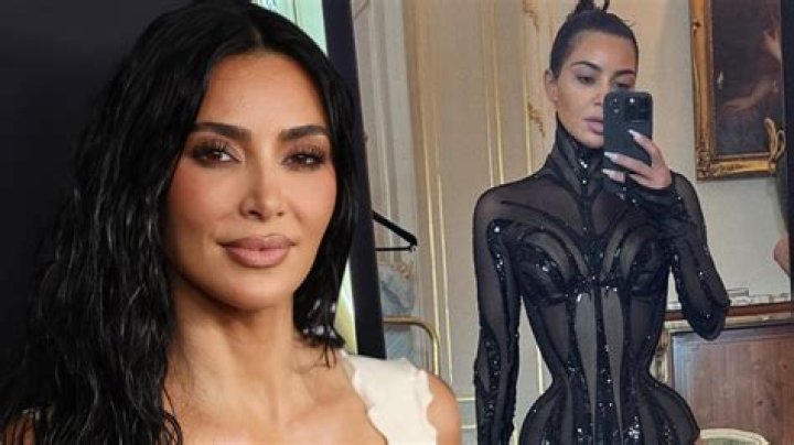 Kim Kardashian Rocks Black Bodysuit: Video – Hollywood Life