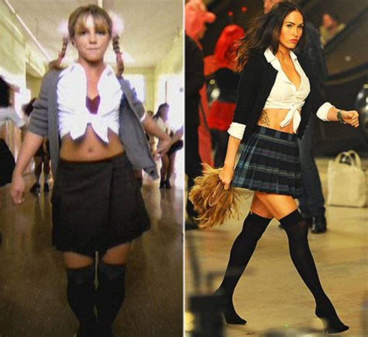 Megan Fox V. Britney Spears: Who Rocked The School Girl Look Better?